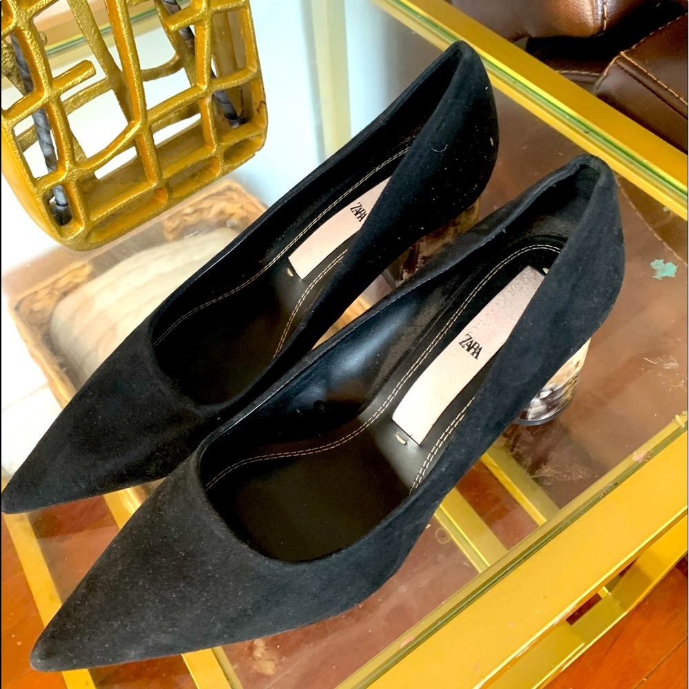 Zara black pumps